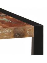 lynai kg - Valgomojo stalas VLX Solid Reclaimed Wood, rudas, 1600 mm x 800 mm x 750 mm - 5 nuotrauka