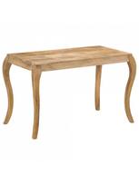 rudas valgomasis stalas - Valgomojo stalas VLX Solid Mango Wood, rudas, 1180 mm x 600 mm x 760 mm - 1 nuotrauka