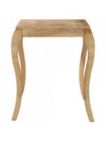rudas valgomasis stalas - Valgomojo stalas VLX Solid Mango Wood, rudas, 1180 mm x 600 mm x 760 mm - 2 nuotrauka