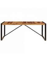 pigu lt valgomojo stalai - Valgomojo stalas VLX Solid Sheesham Wood, rudas, 2000 mm x 1000 mm x 750 mm - 1 nuotrauka