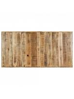 valgomojo stalas 160 80 - Valgomojo stalas VLX 247433, šviesiai ruda, 1600 mm x 800 mm x 750 mm - 4 nuotrauka