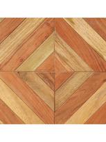 rudas valgomasis stalas - Valgomojo stalas VLX Solid Acacia and Mango Wood 323545, rudas/baltas, 1200 mm x 600 mm x 760 mm - 4 nuotrauka