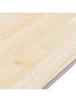 balu wood - Valgomojo stalas VLX Solid Rubber Wood 247363, rudas/baltas, 1140 mm x 710 mm x 750 mm - 5 nuotrauka