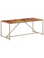 Valgomojo stalas VLX, rudas, 1800 mm x 900 mm x 760 mm