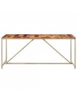 masyvo stalas 1800 - Valgomojo stalas VLX, rudas, 1800 mm x 900 mm x 760 mm - 3 nuotrauka