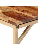 masyvo stalas 1800 - Valgomojo stalas VLX, rudas, 1800 mm x 900 mm x 760 mm - 8 nuotrauka