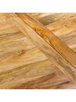 stalas 240 cm - Valgomojo stalas VLX 243992, medžio, 2400 mm x 900 mm x 760 mm - 2 nuotrauka