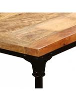 stalas 240 cm - Valgomojo stalas VLX 243992, medžio, 2400 mm x 900 mm x 760 mm - 5 nuotrauka