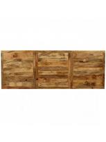 stalas 240 cm - Valgomojo stalas VLX 243992, medžio, 2400 mm x 900 mm x 760 mm - 6 nuotrauka