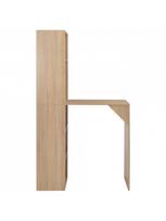 spalvotas valgomojo stalas -  VLX With Cabinet 280229, ąžuolo, 1150 mm x 590 mm x 1075 mm - 4 nuotrauka