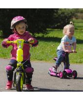 triratis paspirtukas vaikams - Vaikiškas triratis paspirtukas vaikams nuo1-3m. (iki 50kg) Worker Jaunsee Pink - 13 nuotrauka