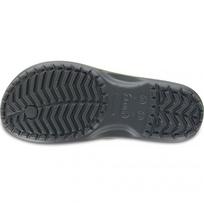 crocs batai - Crocs™ Crocband™ Flip Graphite/Volt Green 37,5 - 6 nuotrauka