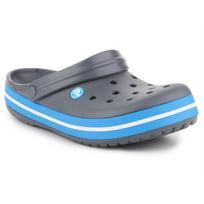 crocs klumpes - Crocs Crocband W 11016-07W paplūdimio šlepetės (87533) (Pilka spalva, EU 37/38 dydis) - 2 nuotrauka