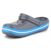 crocs klumpes - Crocs Crocband W 11016-07W paplūdimio šlepetės (87533) (Pilka spalva, EU 37/38 dydis) - 3 nuotrauka