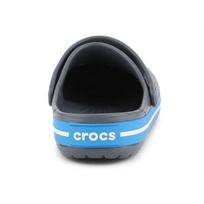 crocs klumpes - Crocs Crocband W 11016-07W paplūdimio šlepetės (87533) (Pilka spalva, EU 37/38 dydis) - 4 nuotrauka