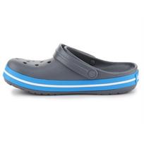 crocs klumpes - Crocs Crocband W 11016-07W paplūdimio šlepetės (87533) (Pilka spalva, EU 37/38 dydis) - 5 nuotrauka