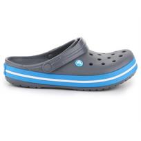 crocs klumpes - Crocs Crocband W 11016-07W paplūdimio šlepetės (87533) (Pilka spalva, EU 37/38 dydis) - 6 nuotrauka