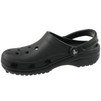 slepetes crocs - Crocs Classic 10001-001 paplūdimio šlepetės (55457) (Juoda spalva, 45/46 dydis) - 2 nuotrauka
