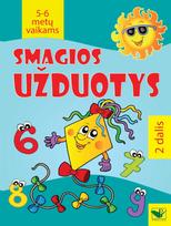 Smagios užduotys 5-6 metų vaikams, 2 dalis