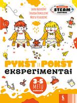 Pykšt ir pokšt eksperimentai 3-5 metų vaikams