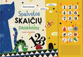 Spalvotos skaičių pasakėlės: eiliuota ir įgarsinta