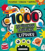 1000 įspūdingų baubukų lipdukų