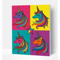 spalvinimas vaikams - Splat Planet tapyba pagal skaičius, POP VIENARAGIS 30x40 cm - 1 nuotrauka
