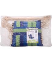 hamakas kede - Hamakas-kėdė Cattara – mėlyna-žalia 95 x 50 cm - 4 nuotrauka