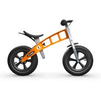 raudonas dviratis - FirstBike balansinis dviratis Racing (raudonas, žalias, violetinis, oranžinis) - 4 nuotrauka