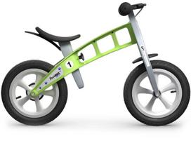 raudonas dviratis - FirstBike balansinis dviratis Street (raudonas, žalias, violetinis, rožinis, mėlynas) - 1 nuotrauka