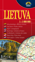 Lietuva. Kelių žemėlapis, 1:1 000 000