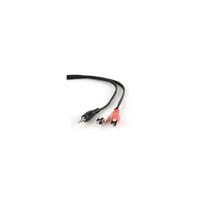 2x 3.5 - Gembird RCA/3.5mm Stereo Jack 2.5m - 1 nuotrauka