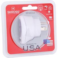 us eu adapteriai - Skross Travel Adapter Europe to USA 1.500203-E - 4 nuotrauka