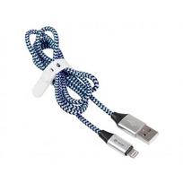 micro usb to - Tracer USB 2.0 to Lightning Connector 1m Black/Blue - 2 nuotrauka