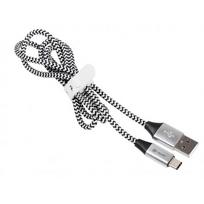 laidas usb a usb c 1m - Tracer USB 2.0 to USB Type-C Cable Black/Silver - 3 nuotrauka