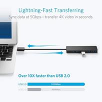 hdmi switch - Delock Slot Bracket 4 x USB 3.0 / 2 x 19 pin USB 3.0 Blue - 3 nuotrauka