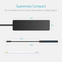 hdmi switch - Delock Slot Bracket 4 x USB 3.0 / 2 x 19 pin USB 3.0 Blue - 5 nuotrauka