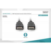 sg 3 - Assmann Cable HDMI / HDMI Black 3m - 4 nuotrauka