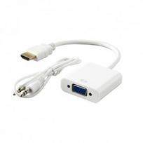 hdmi to audio - Sbox HDMI M.--VGA F. + Audio AD.HDMI-VGA+A - 1 nuotrauka