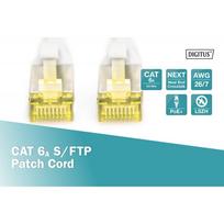 rj 45 cat6 kabelis - Laidas Digitus CAT 6a S/FTP Patch Cable Grey 2m - 2 nuotrauka