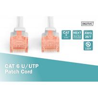 rj 45 cat6 kabelis - Laidas Digitus Cable CAT 6 UTP 5m Grey - 2 nuotrauka