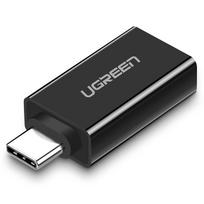 type c i usb a - UGREEN US173 USB-A 3.0 to USB-C 3.1 Adapter (black) - 1 nuotrauka