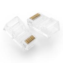 utp 100 - UGREEN NW110 Ethernet, RJ45 Plug, 8P/8C, Cat.5/5e, UTP (100pcs.) - 2 nuotrauka