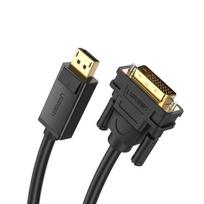 displayport to dvi - DisplayPort to DVI Cable UGREEN DP103, FullHD, unidirectional, 2m (black) - 2 nuotrauka
