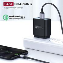 usb micro 0.5m - Ugreen Micro USB Cable QC 3.0 2.4A, 1.5m Black - 5 nuotrauka