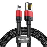 Baseus Cafule Double-sided USB Lightning Cable 2,4A, 1m Black-Red