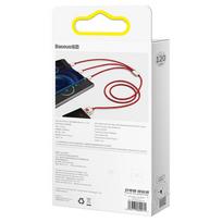 type c i micro usb - Baseus CASX010009 Red - 9 nuotrauka