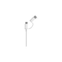 usb type c charging cable - Xiaomi 2-in-1 USB Cable Micro USB to Type C (30cm) White - 2 nuotrauka
