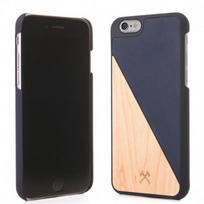 apple iphone 6s - Woodcessories EcoSplit Back Case For Apple iPhone 6/6s Maple Blue - 2 nuotrauka