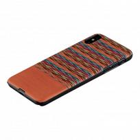 iphone xs deklas - Man&Wood Browny Check Back Case For Apple iPhone X/XS Black/Brown - 2 nuotrauka